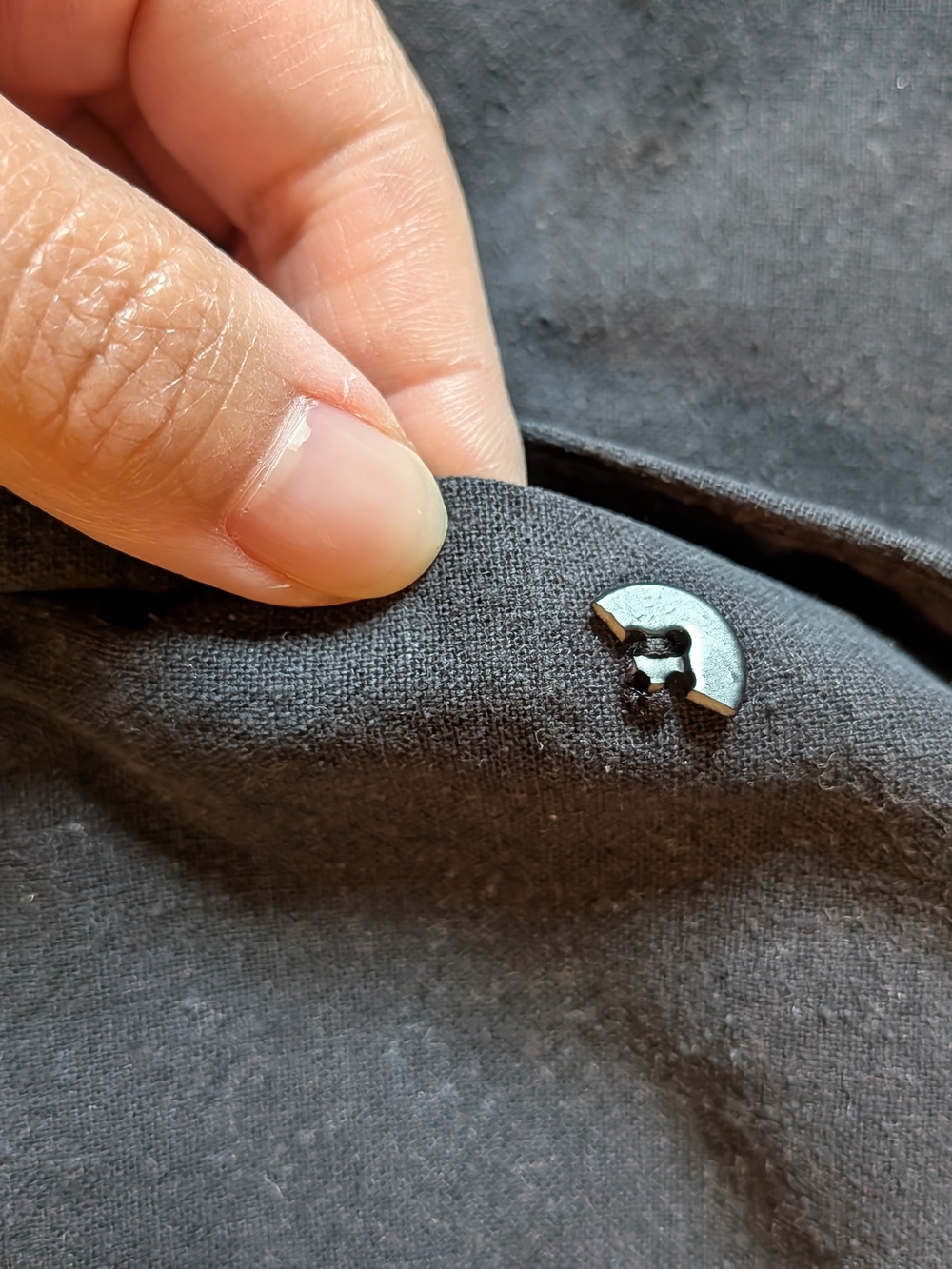 FLAWED: OZMA Cypress Jumpsuit- Black - Picture 12 of 13